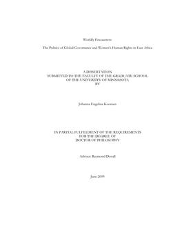 Koomen Dissertation