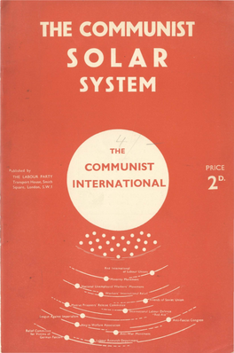 COMMUNIST INTERNATIONAL September, 1933