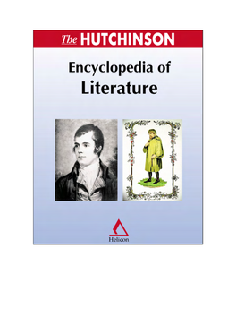 The Hutchinson Encyclopedia of Literature