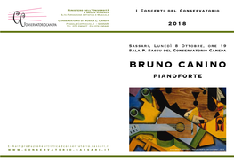 Bruno Canino Pianoforte