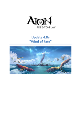 Update 4.8V "Wind of Fate"