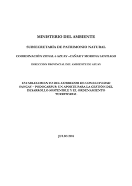 Ministerio Del Ambiente