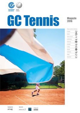 GC Tennis 2016 Magazin