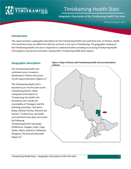 Timiskaming Health Stats