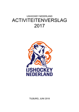 Activiteitenverslag 2017