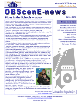 Obscene-News, Spring 2010