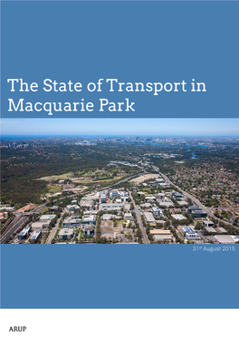 The State of Transport in Macquarie Park