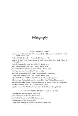 Bibliography