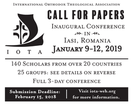 140 Scholars from Over 20 Countries 25 Groups: See Details on Reverse Full 3-Day Conference