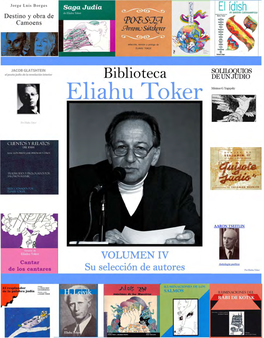 Eliahu Toker» Volumen IV