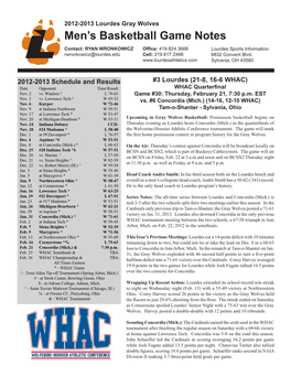 MBB Notes-Week 15.Indd