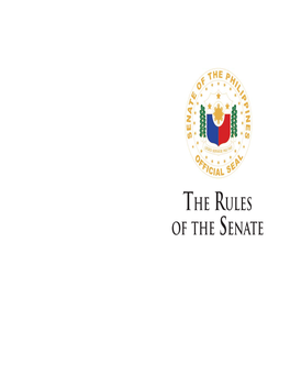THE RULES of the SENATE Contents