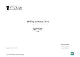 Building Statistics, 2016