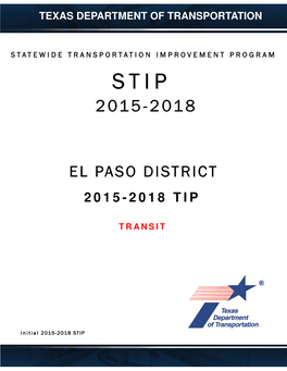 El Paso District 2015-2018 Tip