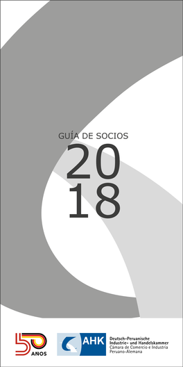 GUÍA DE SOCIOS 20 18 Impressum Perú