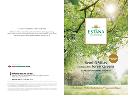 The Estana Brochure FA