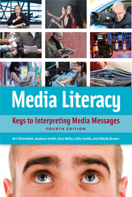 Media Literacy This Page Intentionally Left Blank Media Literacy