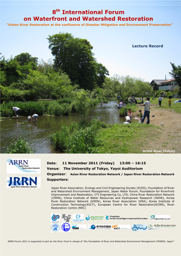 Lecture Report on ARRN's 8Th International Forum