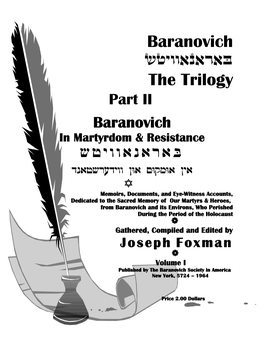 Baranovich the Trilogy