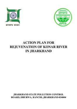 Action Plan for Rejuvenation of Konar River in Jharkhand