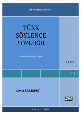 Türk Söylence Sözlüğü