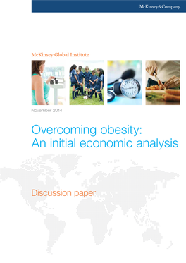 Overcoming Obesity: an Initial Economic Analysis