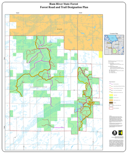 Rum River State Forest Forest Road and Trail Designation Plan Southern Unit