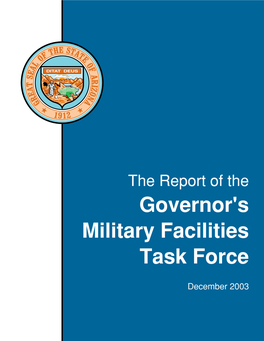 2003 Governor's Military Facilities Task Force Report
