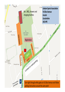 Cycle Route Map (2014 Charity Ride)