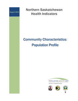 Community Characteristics: Population Profile