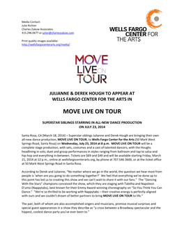 Move Live on Tour