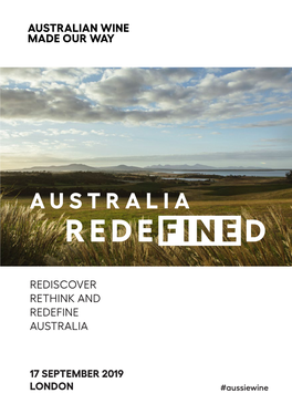 Rediscover Rethink and Redefine Australia