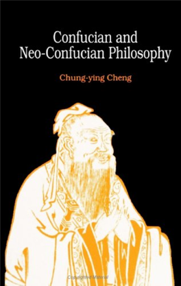 New Dimensions of Confucian and Neo-Confucian Philosophy