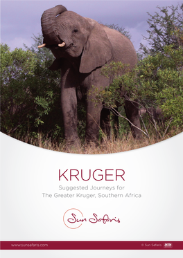 Kruger Suggested Journeys for the Greater Kruger, Southern Africa