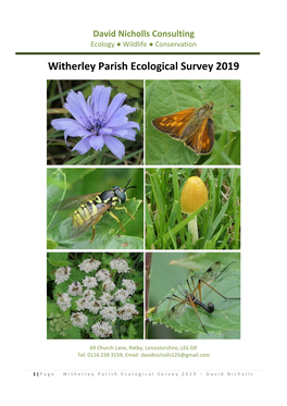 Witherley Parish Ecological Survey 2019