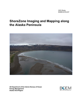 Shorezone Imaging and Mapping Along the Alaska Peninsula