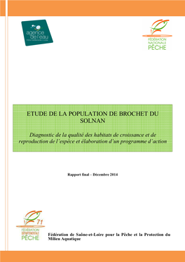 Etude De La Population De Brochet Du Solnan