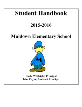 Student Handbook