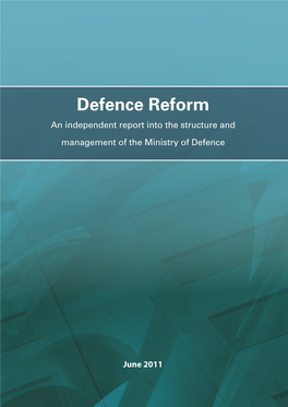 Defence Reform 2011