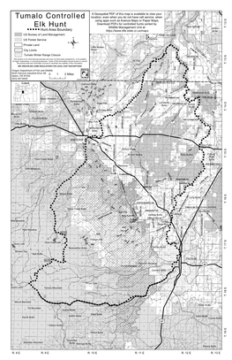 Tumalo Controlled Elk Hunt