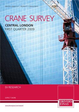 Crane Survey Central London First Quarter 2009