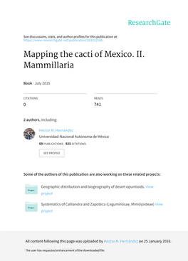 Mapping the Cacti of Mexico. II. Mammillaria