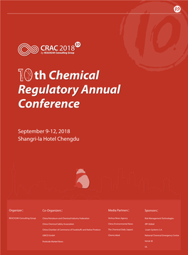 Thchemical Regulatory Annual Conference