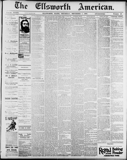 Ellsworth American : December 7, 1893