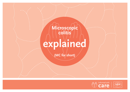 Microscopic Colitis Explained