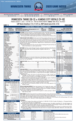 Twins Notes 8-7 at KC.Pdf