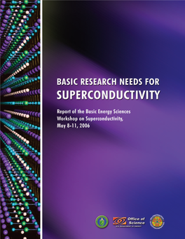 Basic Research Needs for Superconductivity