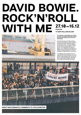 David Bowie. Rock'n'roll with Me Pavilion