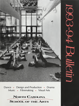 North Carolina School of the Arts Bulletin [1993-1994]