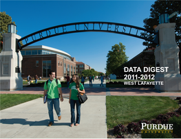 Purdue University: Data Digest 2011-2012 West Lafayette